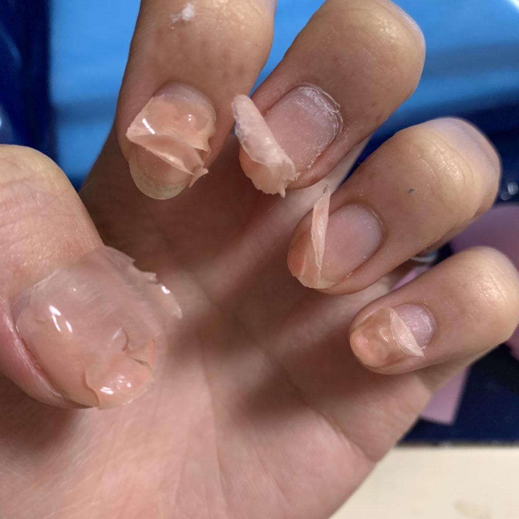 10分経過後の指