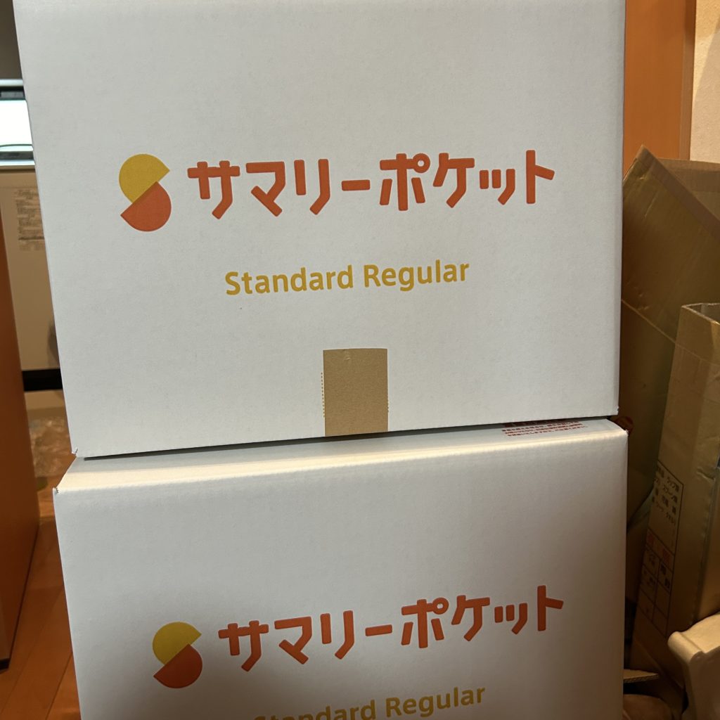 サマリーポケットダンボール