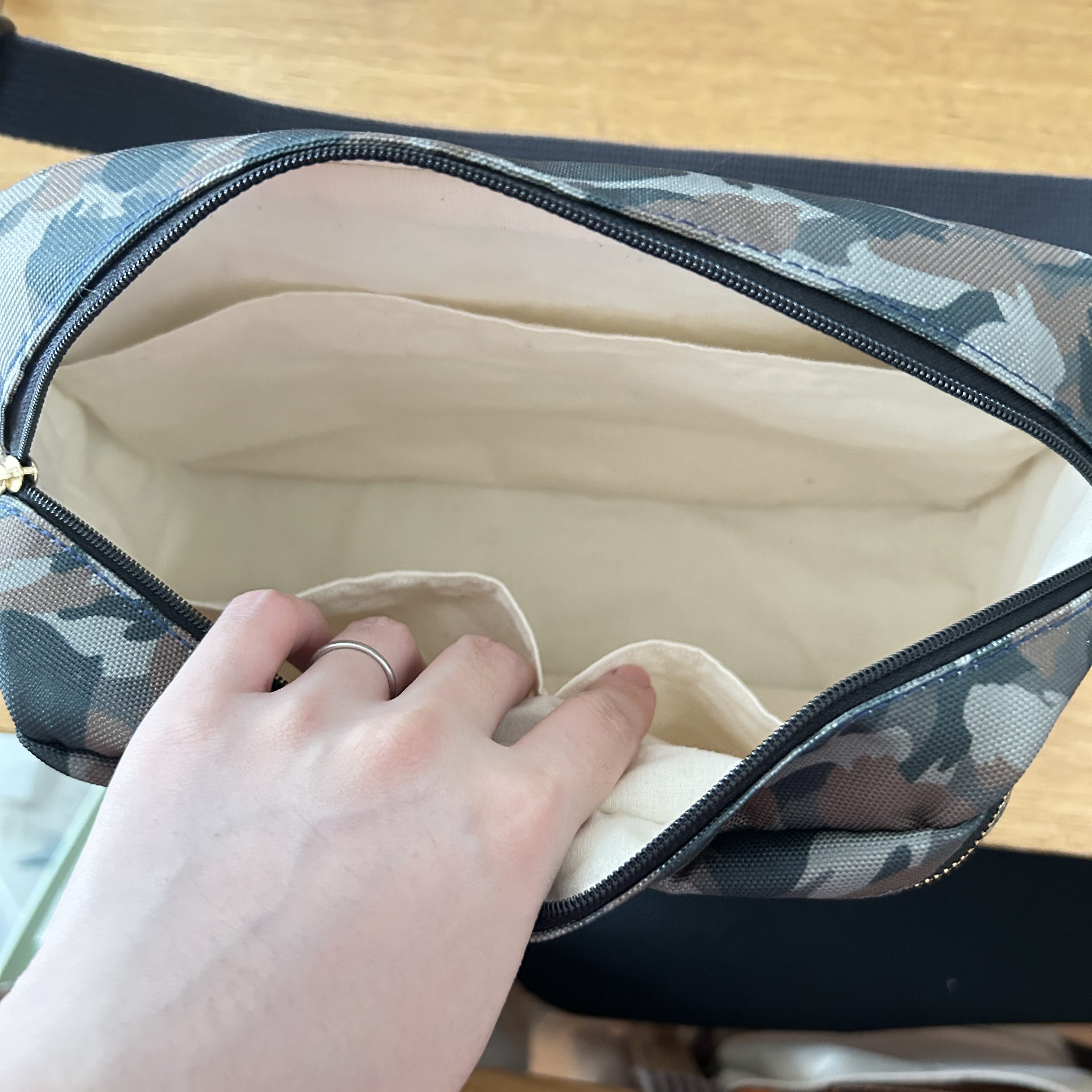 ボディバッグポケット