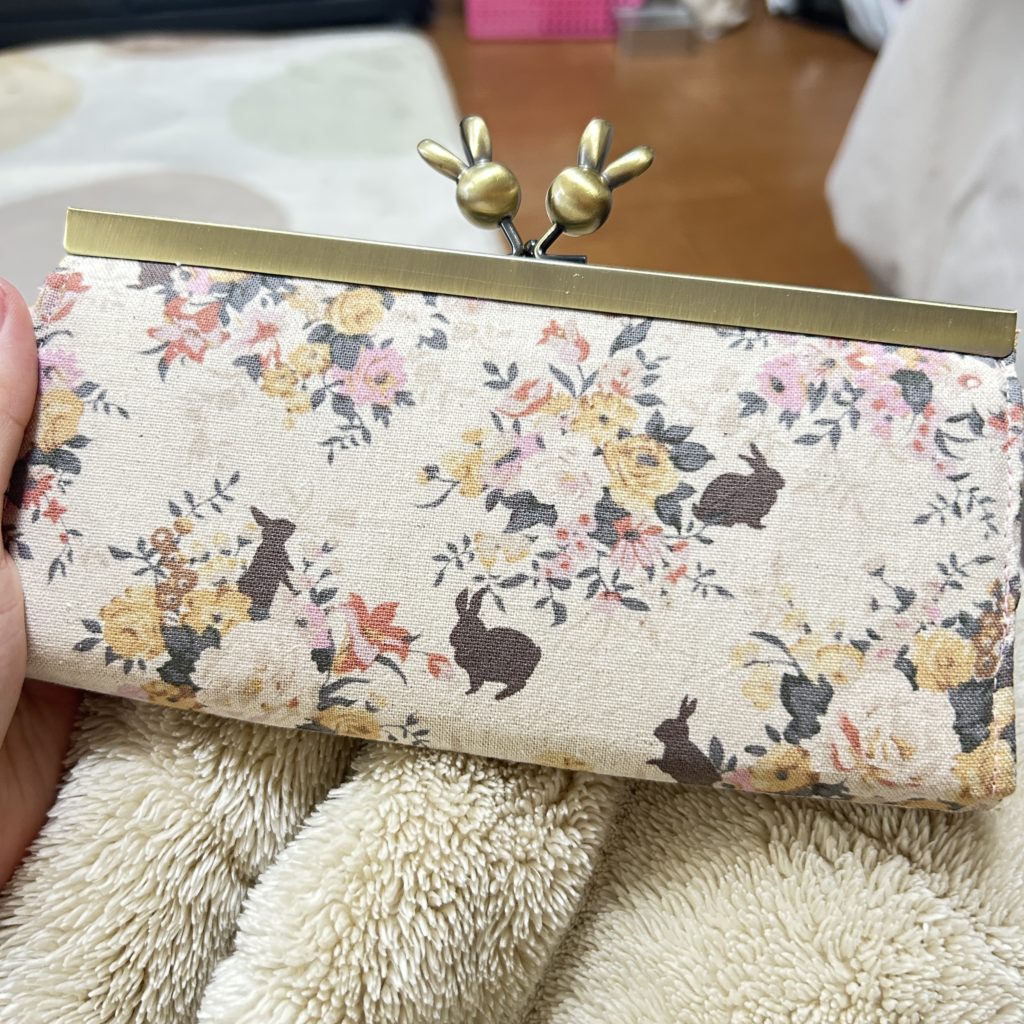 がま口の長財布