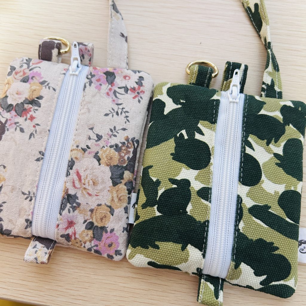 ミニポーチ 2種類の柄