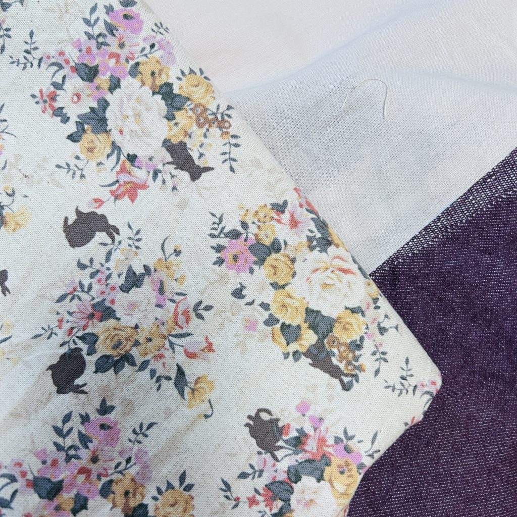 ポケットいっぱいトートの生地